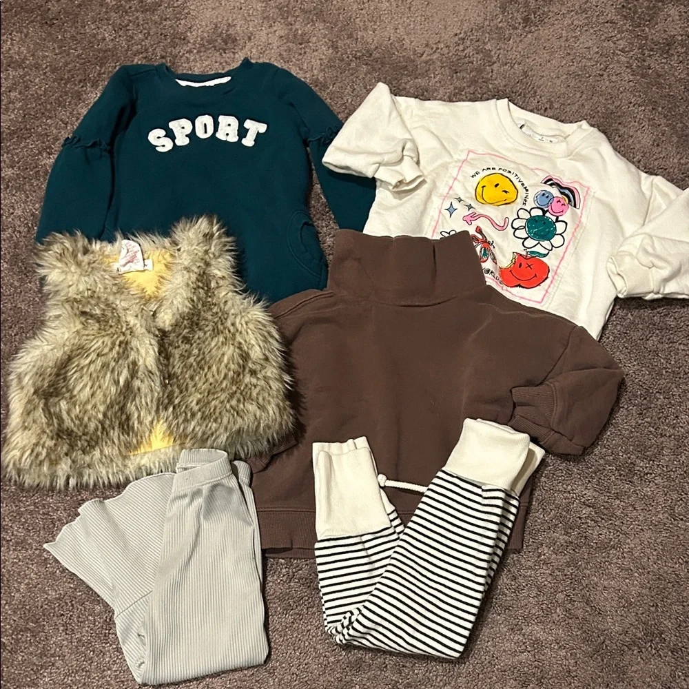 Toddler girls 2T Zara, Janie & Jack, childhoods & more bundle